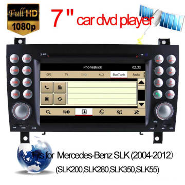 Special Car DVD GPS for Mercedes-Benz Slk-W171 Navigation with Bluetooth/Radio/RDS/TV/Can Bus/USB/iPod/HD Touchscreen Function (HL-8801GB)